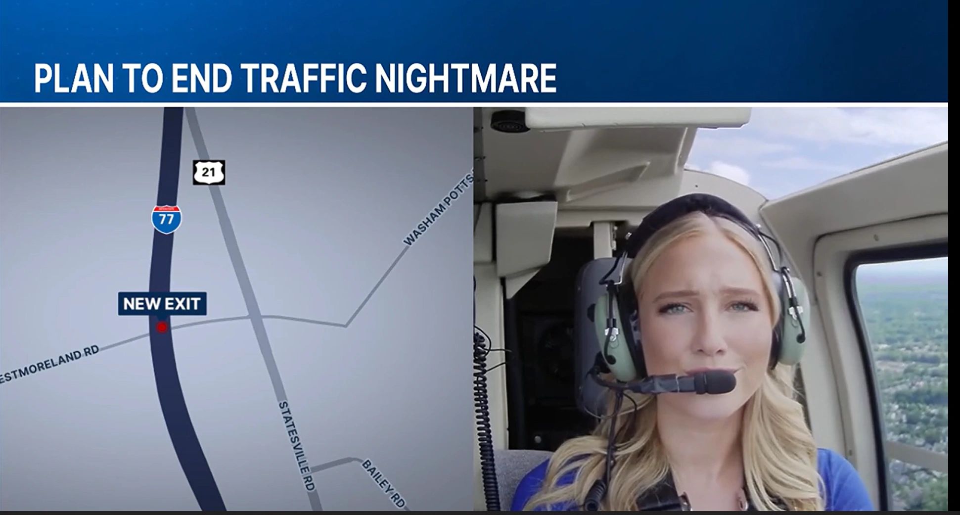 Plan to End Traffic Nightmare — New Exit on I-77 near Cornelius
